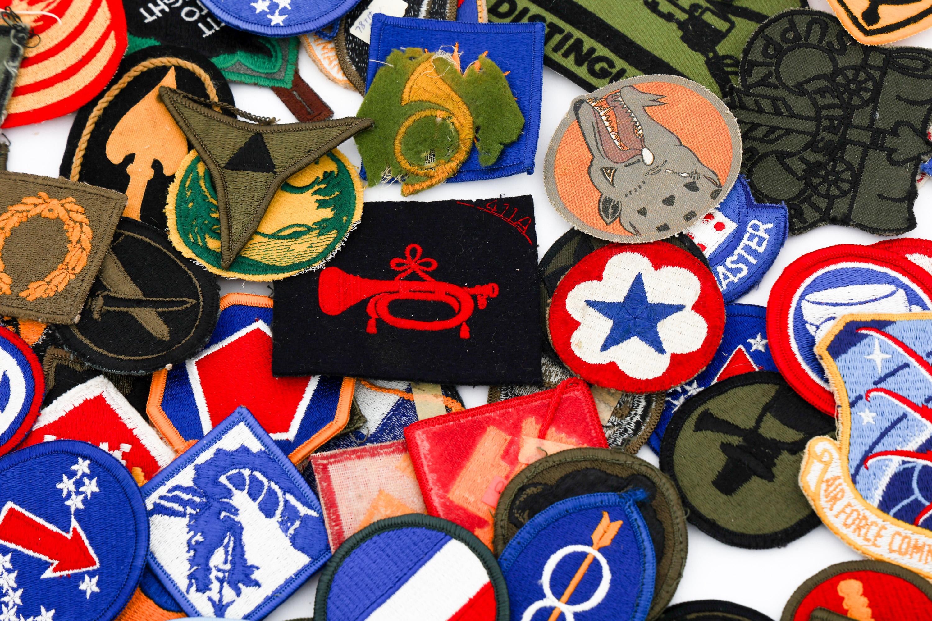 VIETNAM WAR - CURRENT US ARMED FORCES PATCHES