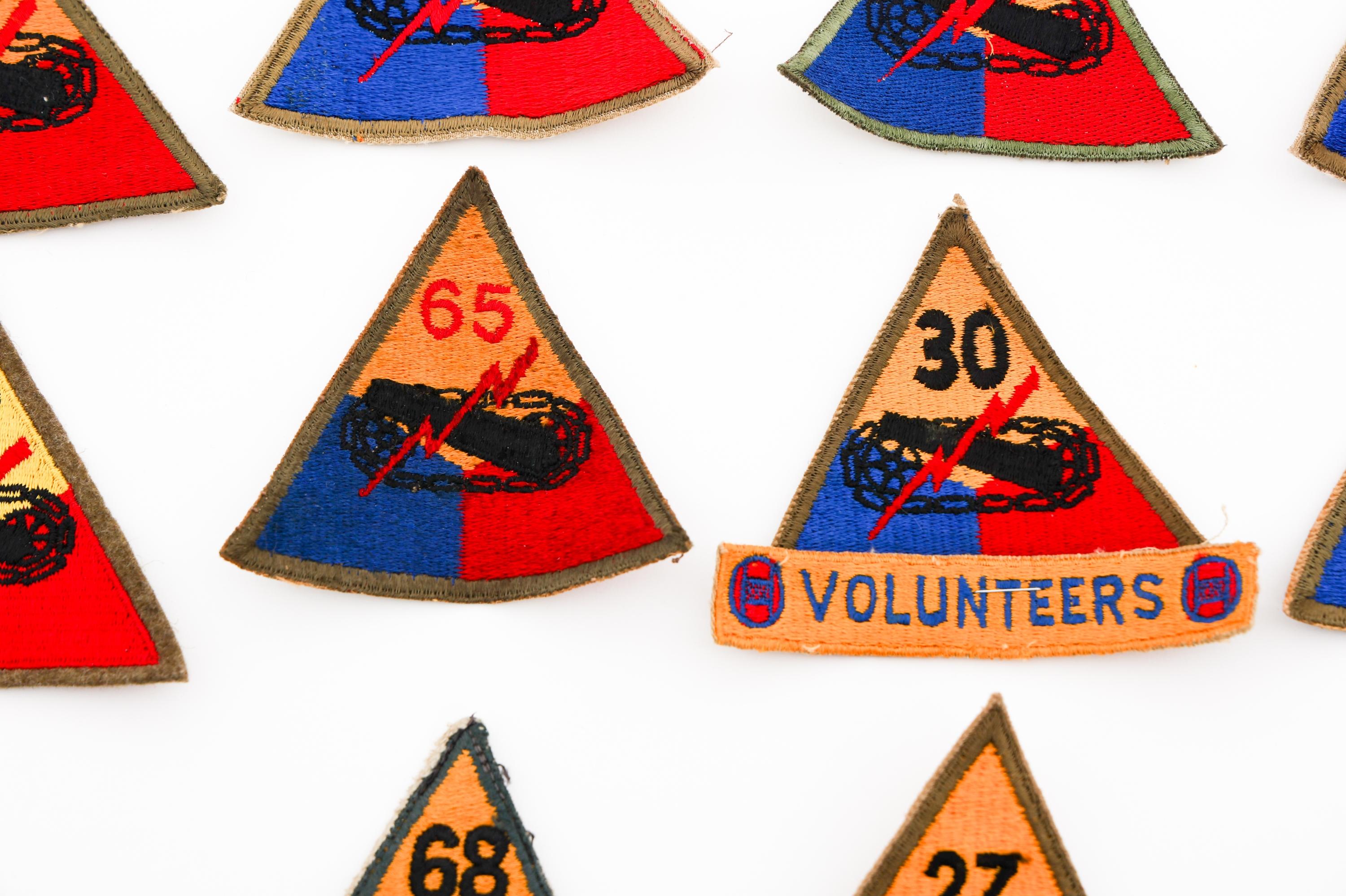 POST WWII - CURRENT US ARMY TANK BATALLION PATCHES