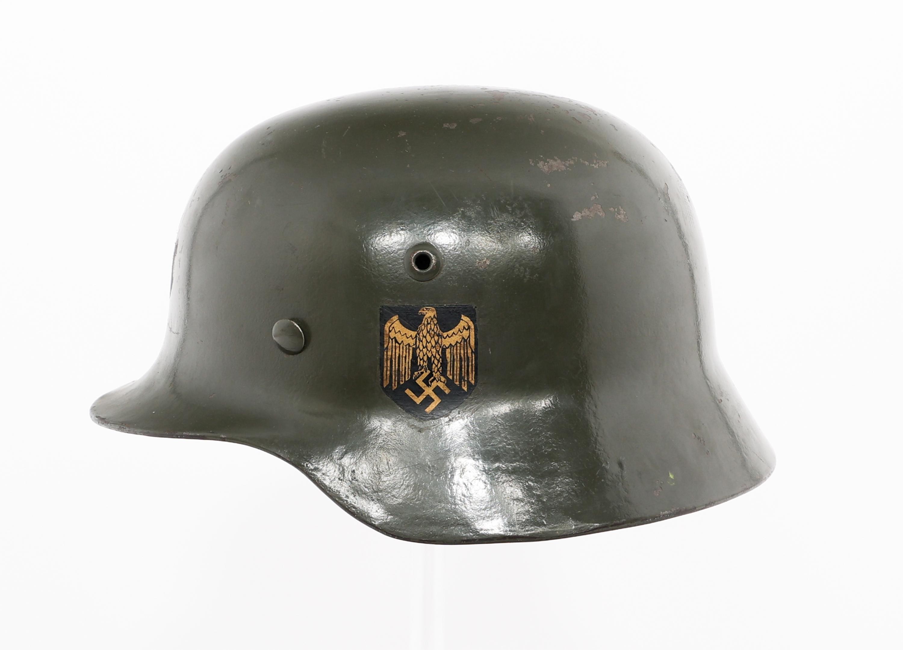 WWII GERMAN KRIEGSMARINE M35 DD HELMET