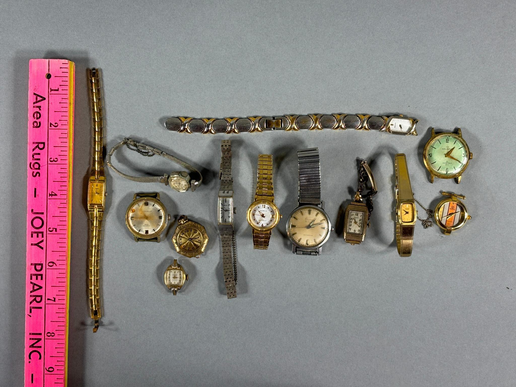 Group Lot of Vintage Men's and Women's Watches