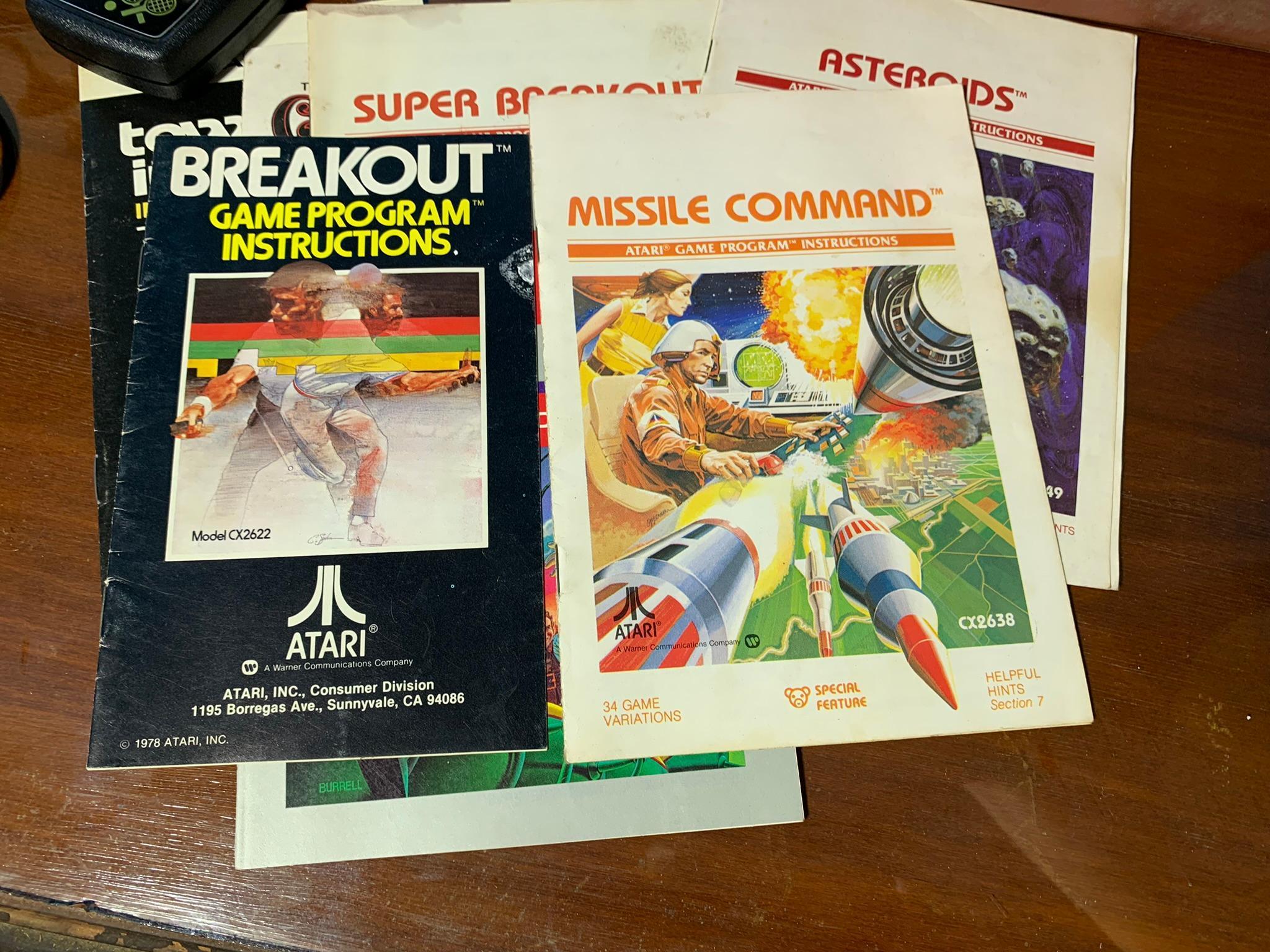 Atari Game System Accessories & Games