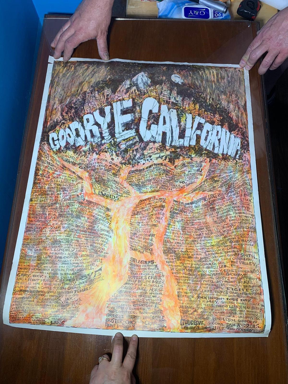 Goodbye California Poster
