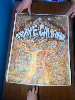 Goodbye California Poster