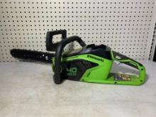 Greenworks Chainsaw (NO BATTERY OR CHARGER)