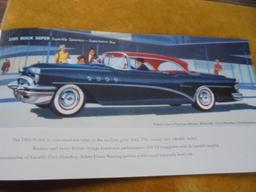 1955 BUICK AUTOMOBILE ADVERTISING BROCHURE
