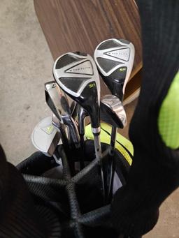 2 sets of golf clubs, Top Flight