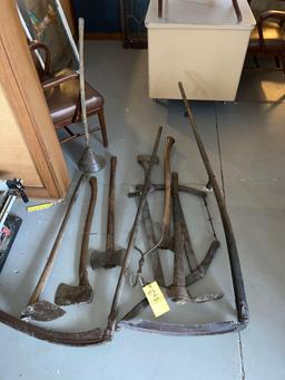 Lawn Tools, Axes, Ice Tongs