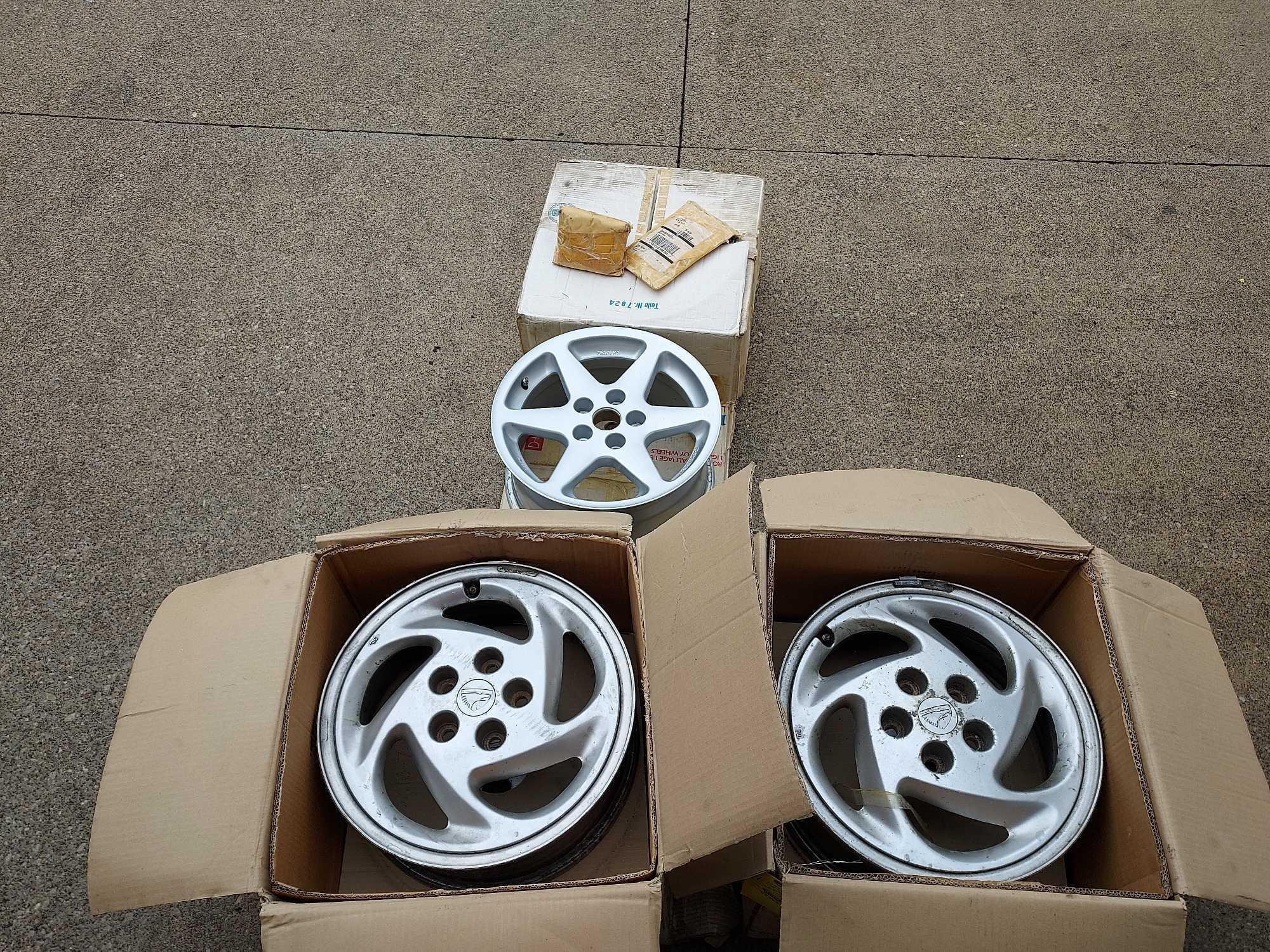 3 Boxes of Rims - Borbet & Other Brand