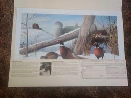 Leo Stans US Wildlife Heritage Collection Lithograph Set