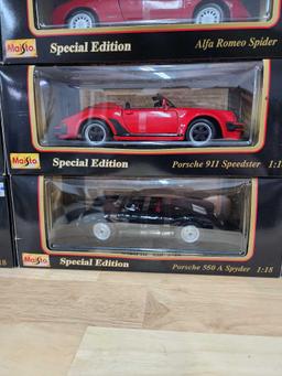 (15) Collectible Die Cast Cars in boxes