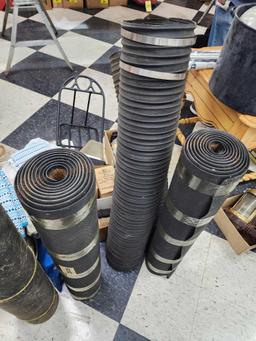 Clean out lot of insulation piping rugs tv wall mounts and more