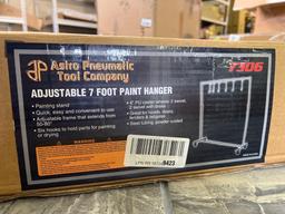 Astro Pneumatic Tool Company Adjustable 7 Foot Paint Hanger