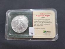 1999 UNC Silver American Eagle
