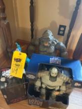 King Kong, Iron giant and other toys