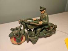 Reproduction Cast Iron Hubley Motorcycle