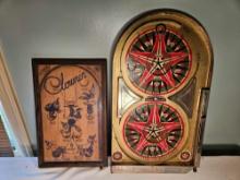 Vintage Tabletop Pinball Games - Irwin by Clowning and Gold Star by Lindstrom