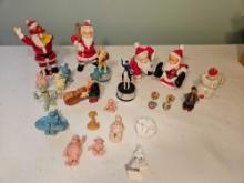 Assortment of Disney Characters, Lone Ranger, Santa Claus and More