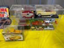 Display Case and Model Vehicles