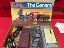 The General 4-4-0 American Standard Wood-Burning Steam Locomotive Set