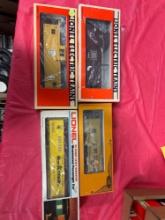 Lot Of Lionel Caboose Cars And Passenger Car