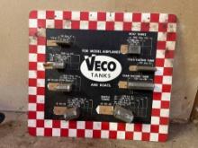 Veco tanks for model airplane and boat display