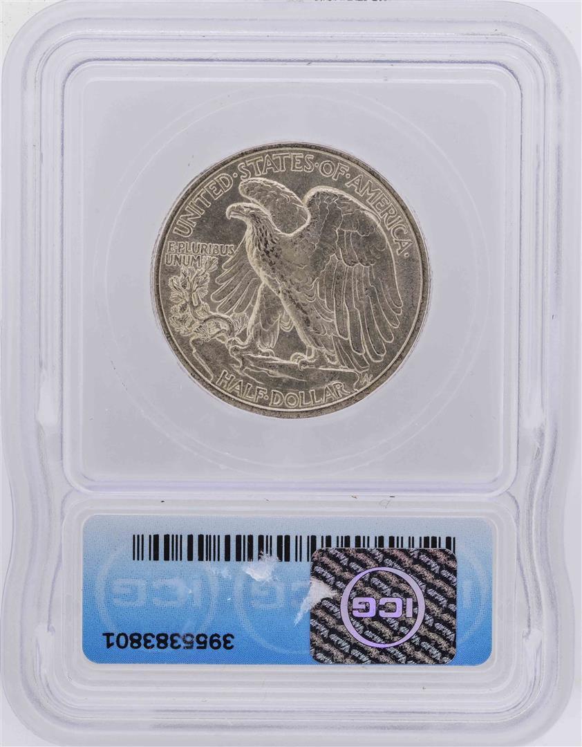 1916-S Walking Liberty Half Dollar Coin ICG MS62 Obverse