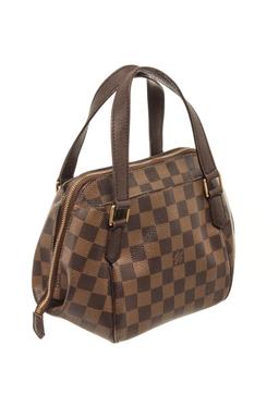 Louis Vuitton Brown Damier Ebene Canvas Belem Pm Top-Handle Bag