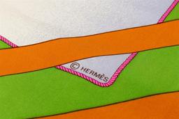 Hermes Multicolor Silk Scarf