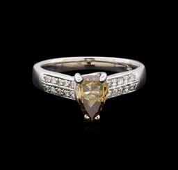 1.28 ctw Diamond Ring - 14KT White Gold