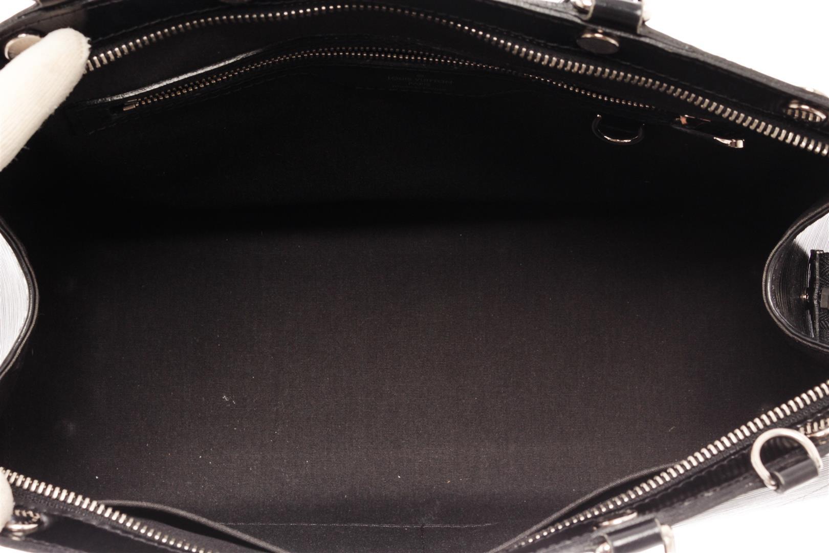 Louis Vuitton Black Epi Leather Electric Brea MM Satchel Bag
