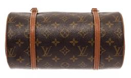 Louis Vuitton Brown Monogram Canvas Papillon 26 Top Handle Bag