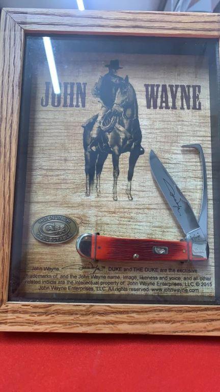 John Wayne Case Equestrian Knife w/Display Box (1