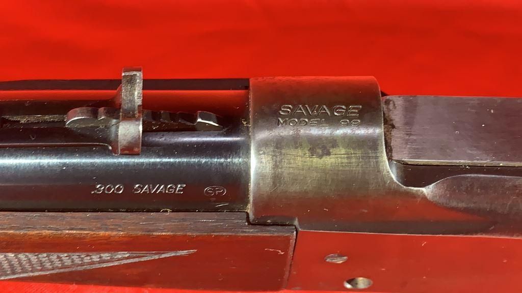 Savage 99 Lever Action Rifle 300 Savage SN#521916