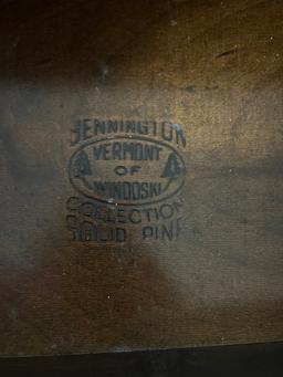 Bennington, Vermont Of Windoski Collection Pine Dry sink