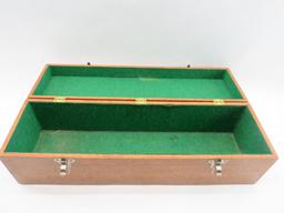 Mahogany Box with felt lining