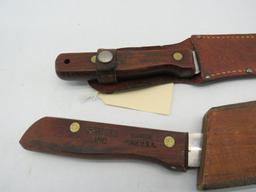 (2) Herters Fixed Blade Knives