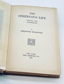The Strenuous Life: Essays and Addresses by THEODORE ROOSEVELT (1902)