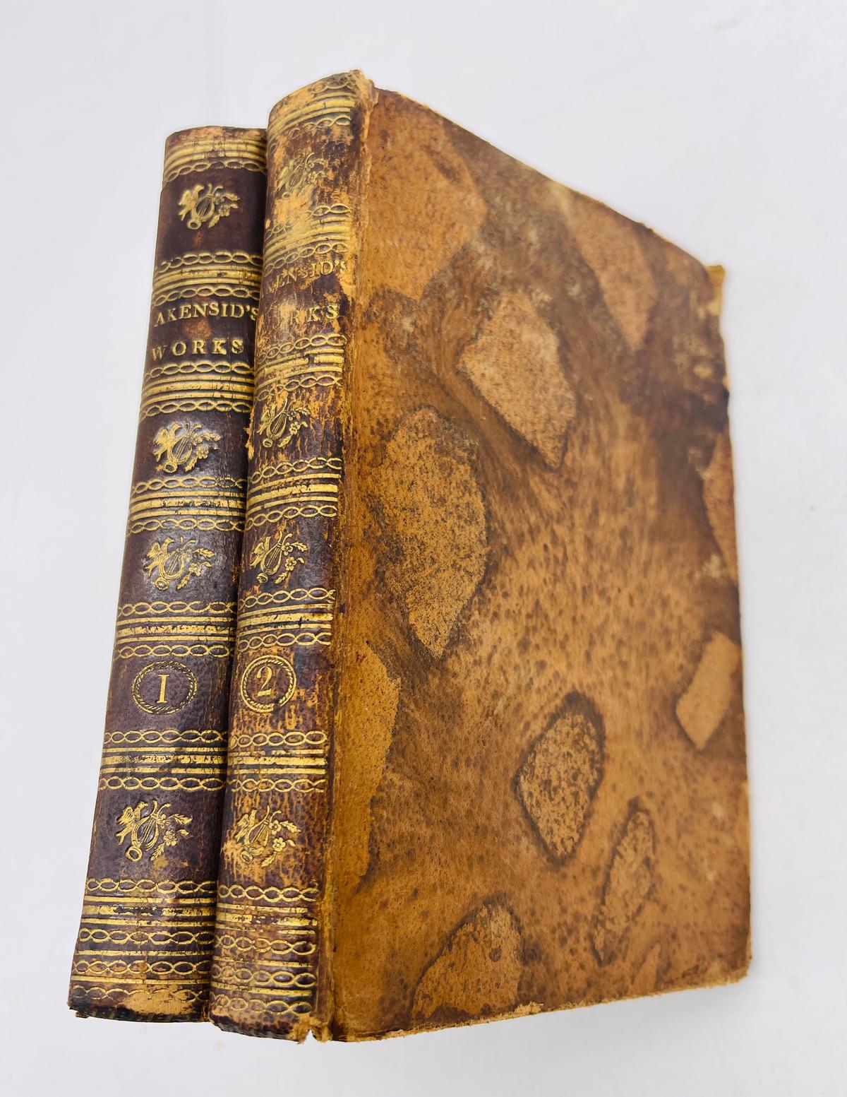 The Poetical Works of Mark Akenside. With the Life of the Author (1804) Two Volume Set