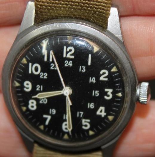 Benrus Military Watch Dated Feb 1965