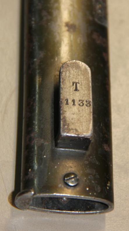 Brazilian 1908 Mauser Bayonet with Matching Scabbard