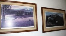 Signed and Framed Wildlife Art Prints