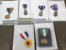 Four Valley Forge Trail Scout Medals and Two More