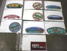 10 Lewis Clark and Lewiston Trail Council Patches
