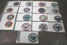 17 BSA Project Soar and Camporee Patches Most dated 1971