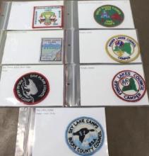 Seven Miscellaneous BSA Camping Patches