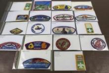 18 BSA Patches for Michigan and Wisconsin Councils