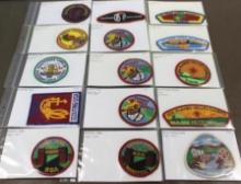 15 Mixed BSA Council Patches from Illinois and More
