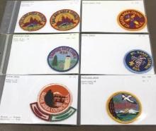 7 Western BSA Council Patches