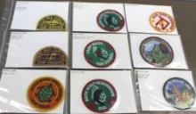 9 Early Looking BSA Patches