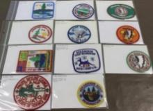 11 Mixed O-Named Council Patches